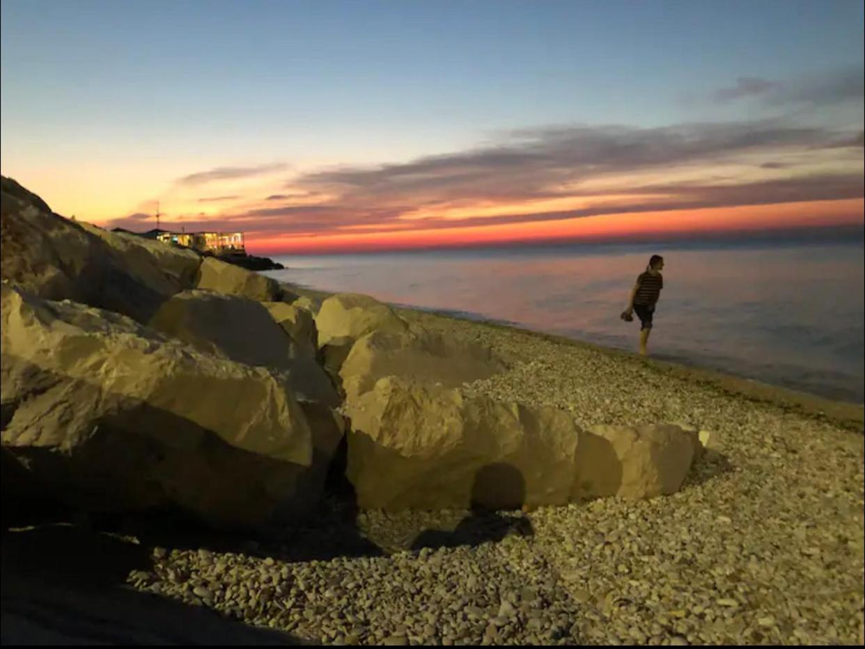 Beach Appartament Marina di Montemarciano Dış mekan fotoğraf